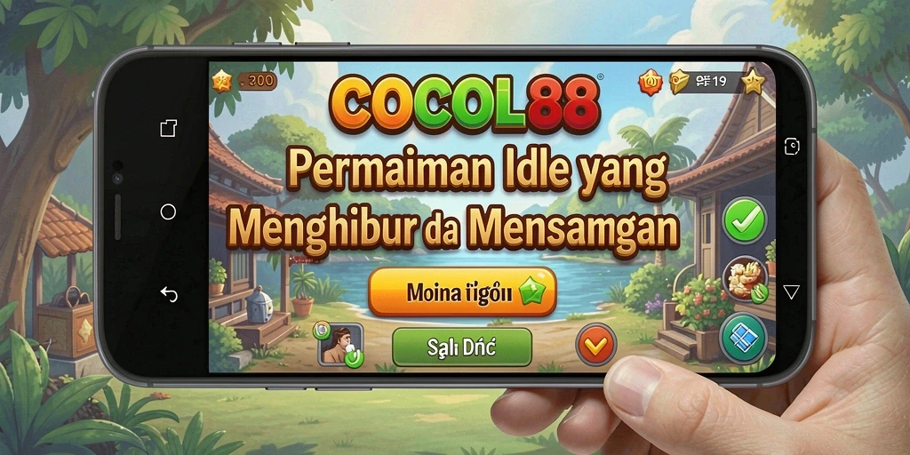 Tampilan gameplay COCOL88 dengan elemen Idle yang menarik.