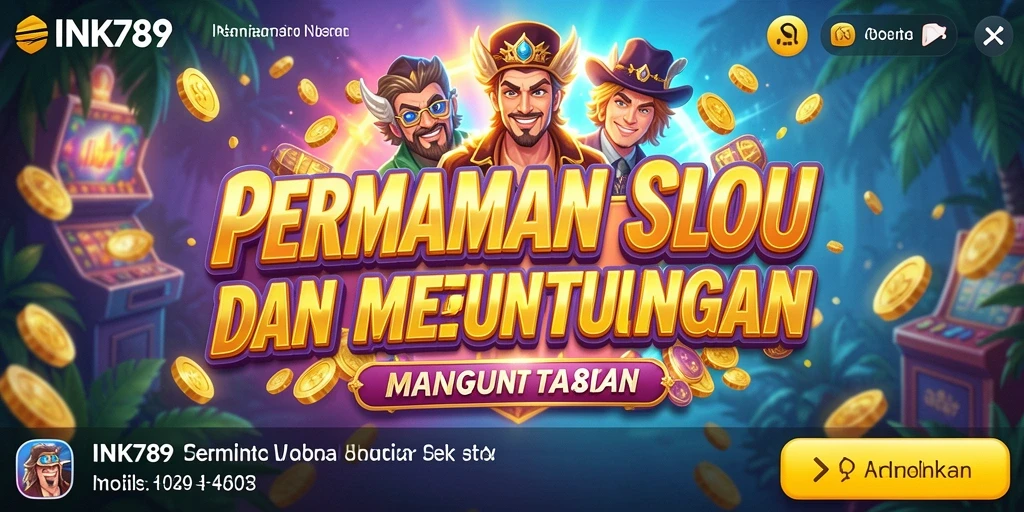Tampilan gameplay slot INK789 yang menarik dan menghibur.