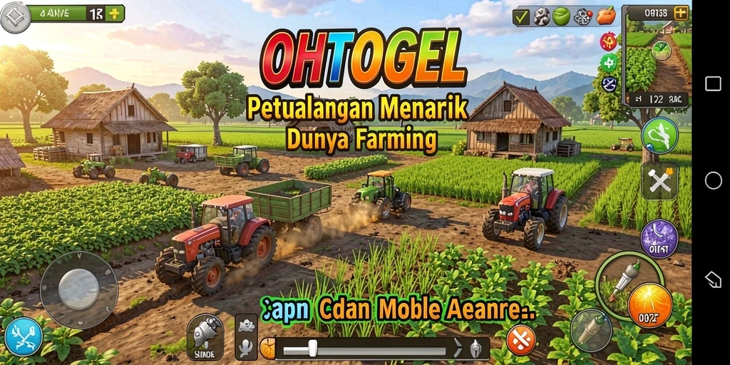Tampilan gameplay menarik di dunia Farming OHTOGEL.