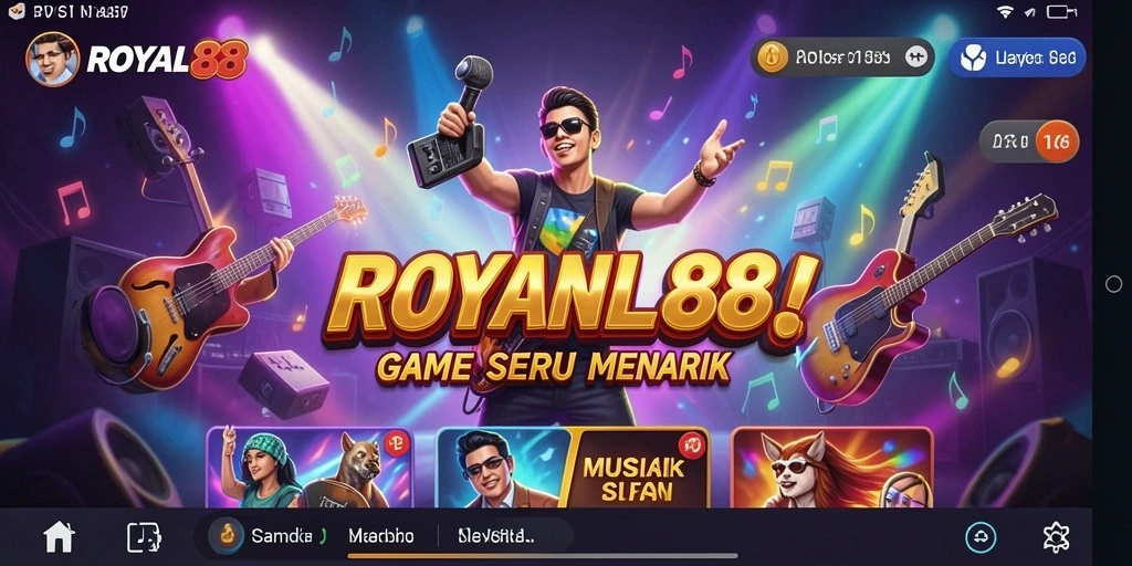 Menampilkan gameplay interaktif dan menyenangkan dari ROYAL88.